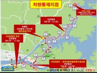 17일 안동마라톤대회 구간 전면 통제
