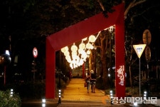 김광석길, 경관조명 설치로 운치 UP