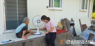 기산면 취약층 폭염 극복…흥일ㆍ도고조경개발 ‘팔 걷어’