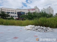 <카메라 고발> 주민 불편 우현구획정리지구 공사 지지부진