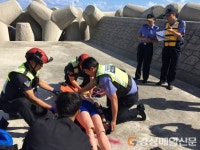 울진해경서장, 파출소 긴급구조 점검