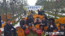 포항농기센터 기술보급과, 김동순 농가 돕기