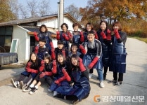 안동 경안여중 이경미 등 9명, 연탄 배달