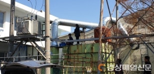 군위, 대기배출사업장 점검 