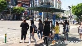 포항 북구청, 6월부터 파라솔 그늘막 쉼터 운영