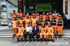 대구 동구청장, 동부소방서 방문ㆍ격려
