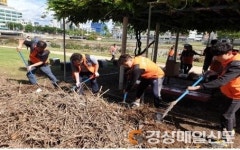 대구시설공단, 신천둔치 태풍 피해 복구 ‘총력’