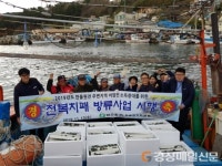 한울본부, 전복치패 77만미 마을어장 방류