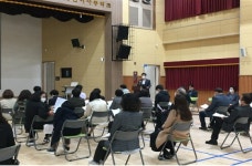 경안여중, 교직원 대상 온라인 수업 시연