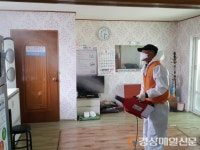 상주, 경로당 운영 재개 위한 릴레이 방역활동