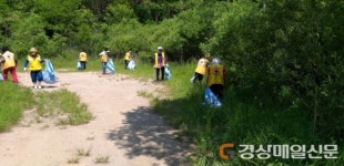 봉화 법전면, 운곡천 일대 등 환경정화활동