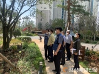 평택시장, 포스코건설 ‘더샵’ 아파트 조경 극찬