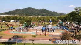 구미 낙동강체육공원, 시민 힐링 공간으로 인기 한몸