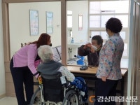포항 좋은선린요양병원, 비접촉 안심면회소 설치