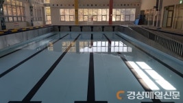 봉화 국민체육센터 천장서 물 ‘뚝뚝’…부실시공 의혹