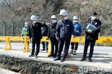 최기문 영천시장, 지역숙원사업 자양면 지방상수도 사업 현장 점검