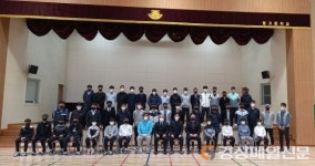영주 풍기중 축구부, 김광휘 영주교육장과의 만남