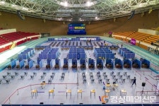 수성구 예방접종센터, 백신 접종 모의훈련 실시