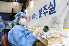 영주시, 코로나 예방접종센터 모의훈련