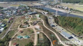 군위 위천수변 테마파크 내 짚라인 설치사업 추진