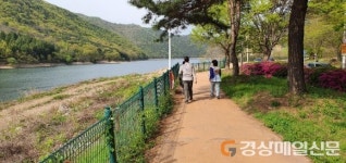달성군 “가창댐 따라 걸으며 스트레스 날려요”