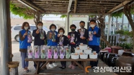 포항시 흥해읍, 홀몸어르신 40세대에 새싹인삼 전달