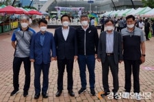 김학동 예천군수, 일일 세일즈맨으로 변신