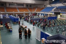 영주시, 75세 이상 백신 접종률 95% 달성