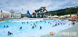 경주 블루원리조트, 워터파크 오픈 일 방문고객에 완전 보상