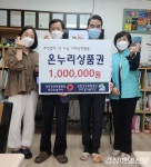건보 대구수성지사, 지역아동센터에 온누리상품권 증정