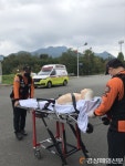 안동소방서 영양119안전센터, 동절기 대비 소방훈련