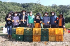 청도군의회, 이서면 농가 농촌 일손돕기 실시