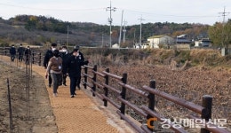 영천시 매산동 갈마지 둘레길 조성 완료