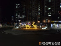 대구 북구 매천동 회전교차로, 빛으로 물들다