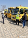영천교육청, 초등학교 통학버스 합동점검
