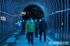 김천 직지문화공원 야간 경관조명 조성 순항