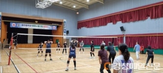 울진중, 어머니 배구팀 발대식