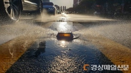 경산시, 대학로 구간 클린로드로 도심열섬 완화