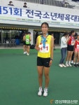 상주여중 최지현, 전국소년체전서 맹활약