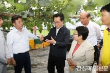 상주 귀농 현장 찾은 농림부장관 “모두가 살고 싶은 농촌 만들 것”