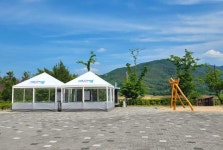 안동 임하호 캠핑 수상레저타운, 전망대 쉼터 조성