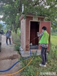 상주 내서면 자연보호협의회, 이동식 화장실 청결활동