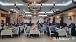 상주 마리앙스웨딩컨벤션, 지역 어르신 삼계탕 나눔