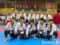 구미 상모중 태권도, 아시아에 그 명성을 떨치다!