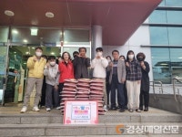 정문겸 김천시 자산동 영농회장, 백미 기탁