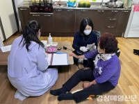 상주적십자병원, 찾아가는 경로당 돌보미 ‘호응’