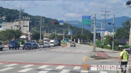 상주 도심 주요도로 신호등 연동화 개선