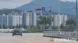 상주 도심 주요도로 신호등 연동화 개선