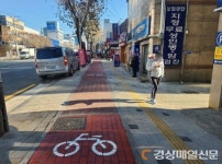 대구 동구청, 동촌로 분리형 자전거도로 설치