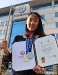 구미대 장가연, 3쿠션 당구 여신에서 여제로 등극